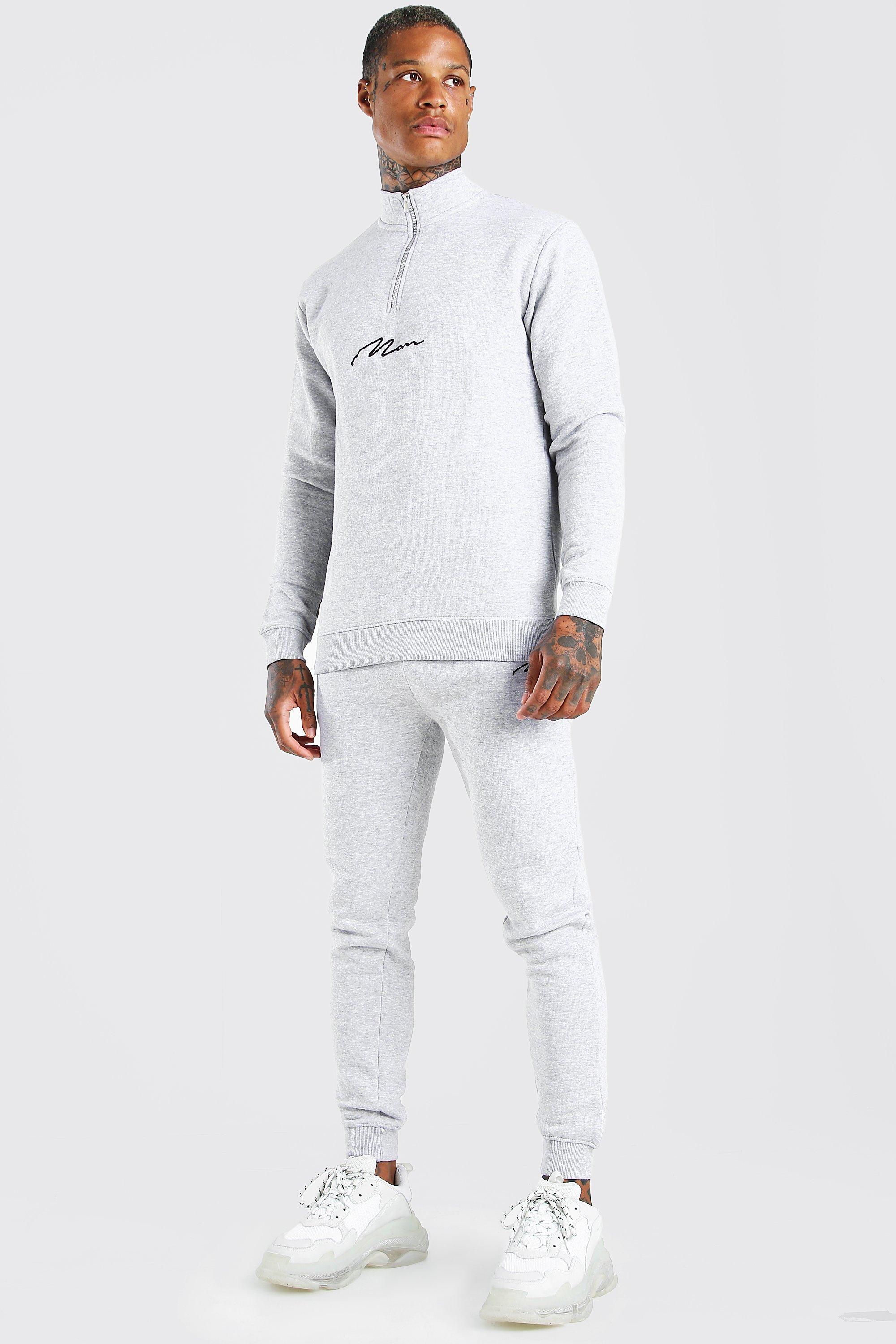 Boohoo mens hot sale tracksuit sale